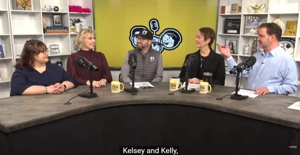 Kelly Fischer and Kelsey Smith on the Four Hundred & Nineteen Podcast powered by WGTE